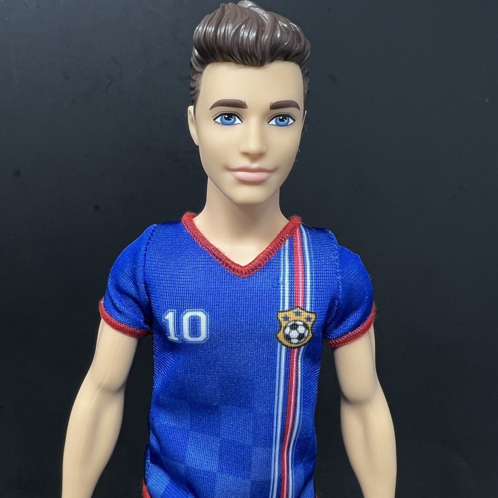 Ken Barbie You Can Do‎ Anything Soccer Player Career Athlete Sports doll